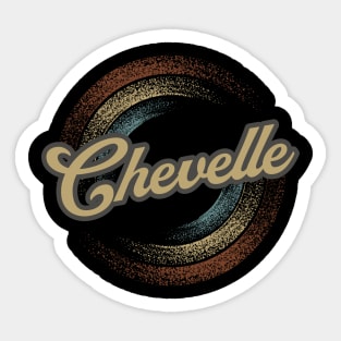 Chevelle Circular Fade Sticker